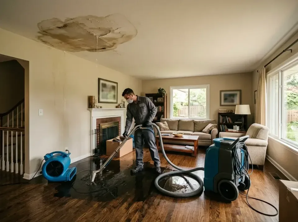 attic-pipe-burst-ceiling-drip-008 — frequently asked questions, Water Damage Restoration & Carpet Care in Scottsburg, IN